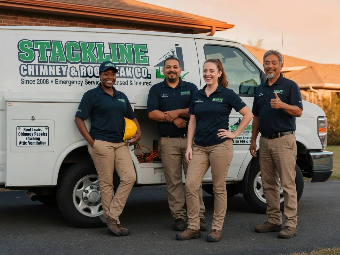 Chimney flashing repair company in Neche, ND